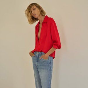 Zara Silk Effect Basic